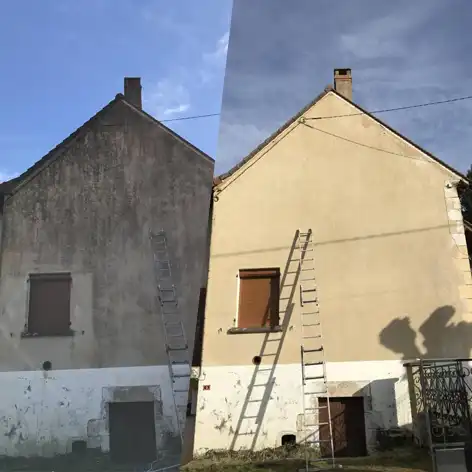 Entreprise de ravalement de façade à Orval 18200